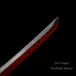 Demon Slayer Anime Swords Katana Rengoku Kyoujurou,Japanese Samurai Cosplay Replica Real Steel