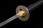 Hand Forged Katana 1095 High Carbon Steel Full Tang Samurai Katana Practice
