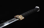 Chinese Jian Damascus Folded Blade Han Dynasty Jian