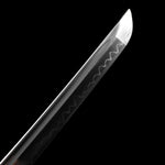Hand Forged Katana High Carbon Steel With Clay Tempered Engraving Scabbard