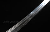 Highmade Wakizashi Clay Tempered Blade Wakizashi Rosewood Saya Samurai