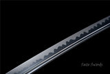 Hand Forged High Carbon Steel Japanese Katana Samurai Green Scabbard