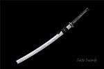 Handmade Samurai Katana,Folded Steel Real Hamons Folded Steel Katana