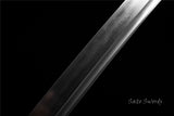 Handmade Samurai Katana,Folded Steel Real Hamons Folded Steel Katana