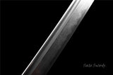 Handmade Samurai Katana,Folded Steel Real Hamons Folded Steel Katana