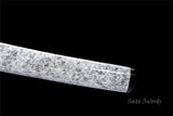 Handmade Samurai Katana,Folded Steel Real Hamons Folded Steel Katana