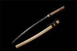 Hand Forged Katana Black Japanese Katana Branches Hamons Original Color Scabbard