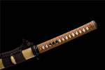 Hand Forged Katana Black Japanese Katana Branches Hamons Original Color Scabbard