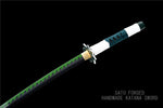 Demon Slayer Kimetsu no Yaiba Real Steel Handmade Anime Katana Kamado Tanjirou Rengoku Cosplay Replica